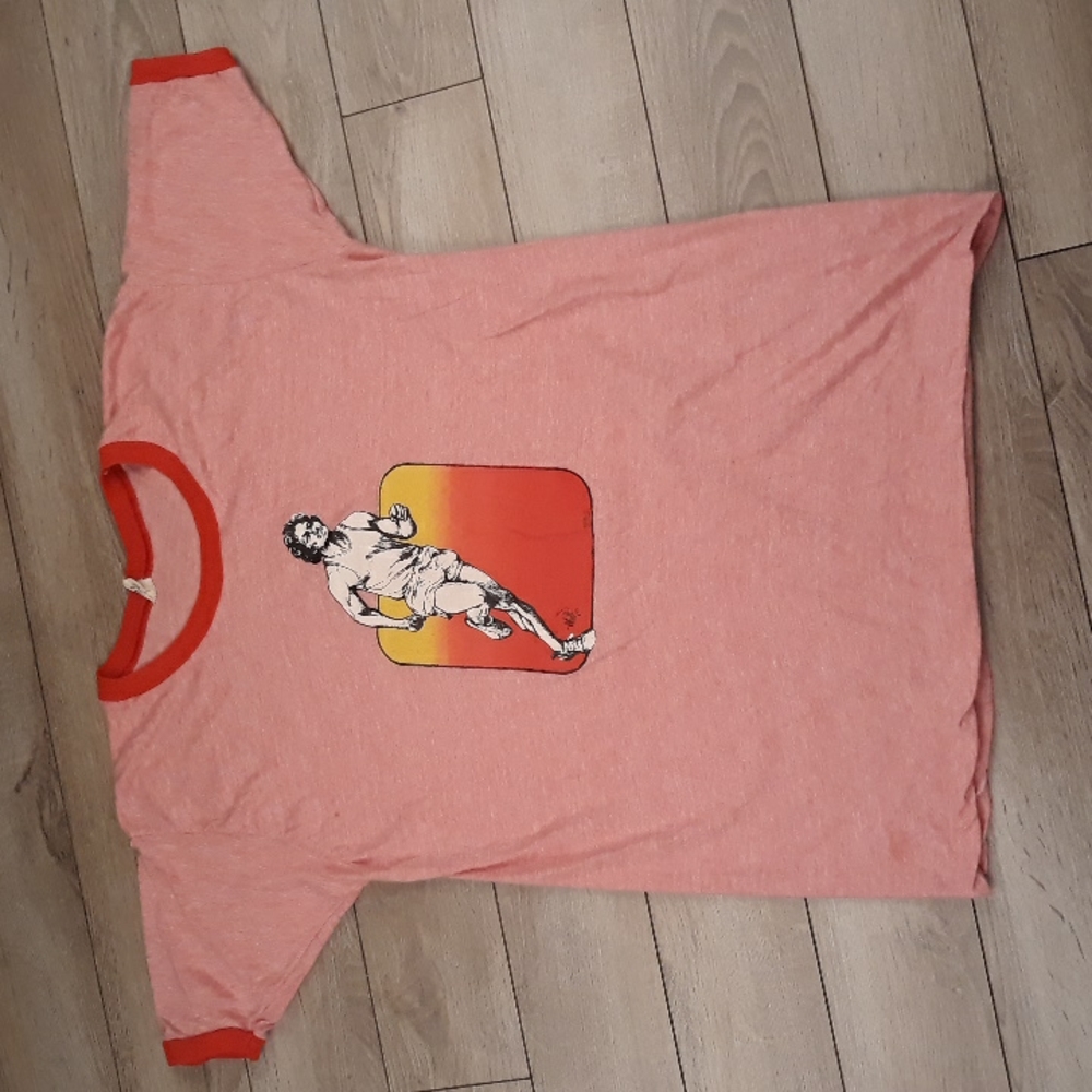 1977 CAL CRU Runner Bruce Jenner‎ Red Shirt XL RARE